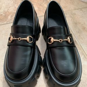 Princess Polly Penny Lane Loafer Black